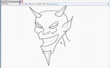 How To Draw Using Mouse in PhotoShop or Flash Drawing with mouse