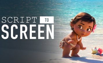 Baby Moana Meets The Ocean – Script To Screen